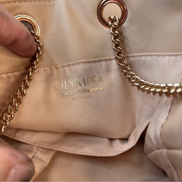 Olympea Bucket Shoulder Bag Pink by Paco Rabanne - Picture 3 of 11